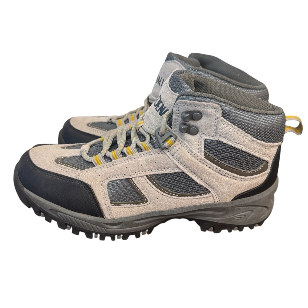 Denali Clearwater HW40298AS Gray & Black Leather Hiking Boots Size 9 Outdoors